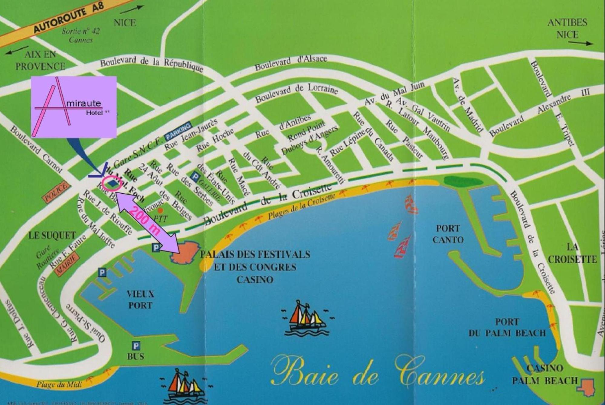 Hotel Amiraute Cannes Dış mekan fotoğraf